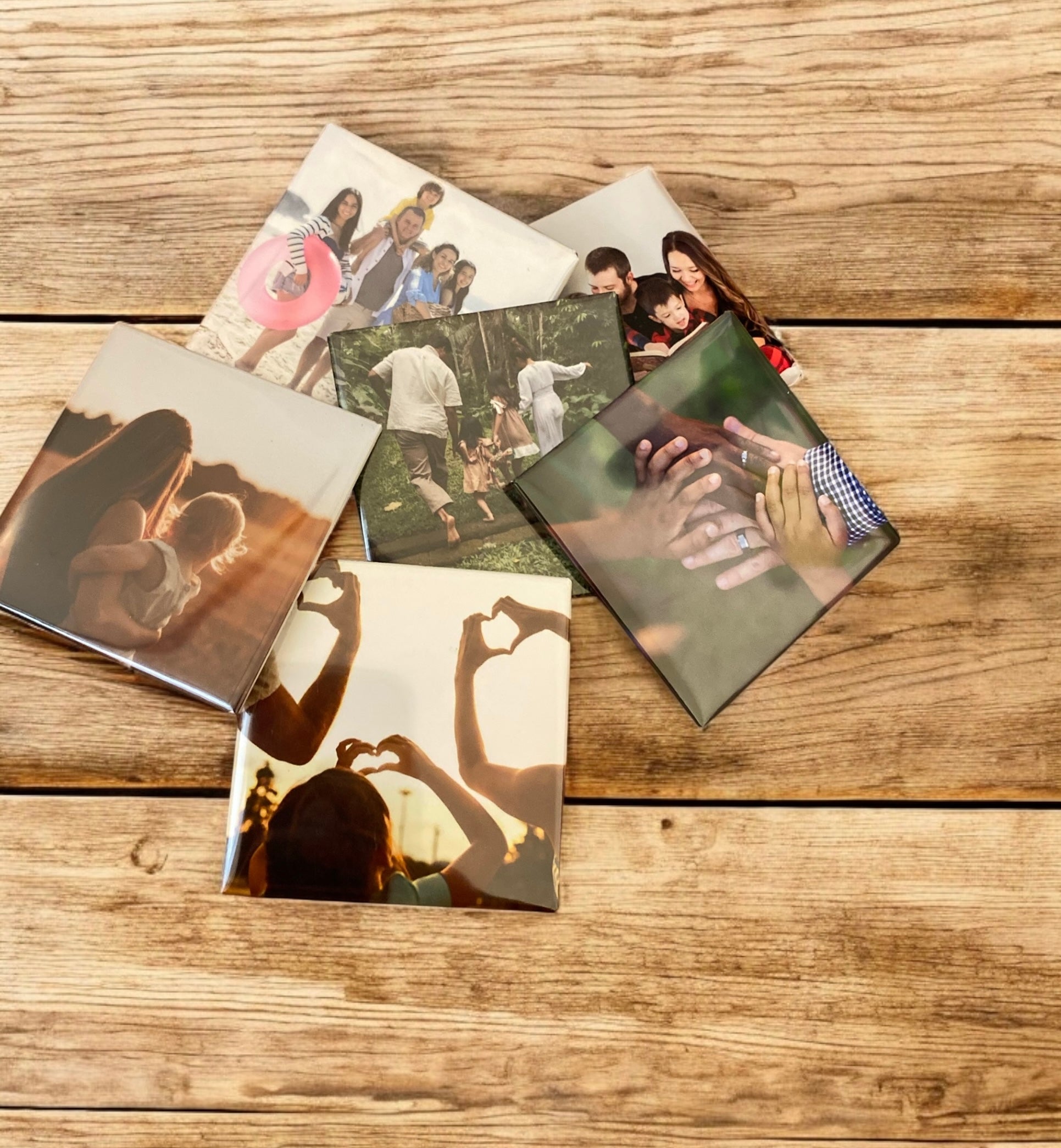 2"x 2" Photo Magnets- 6