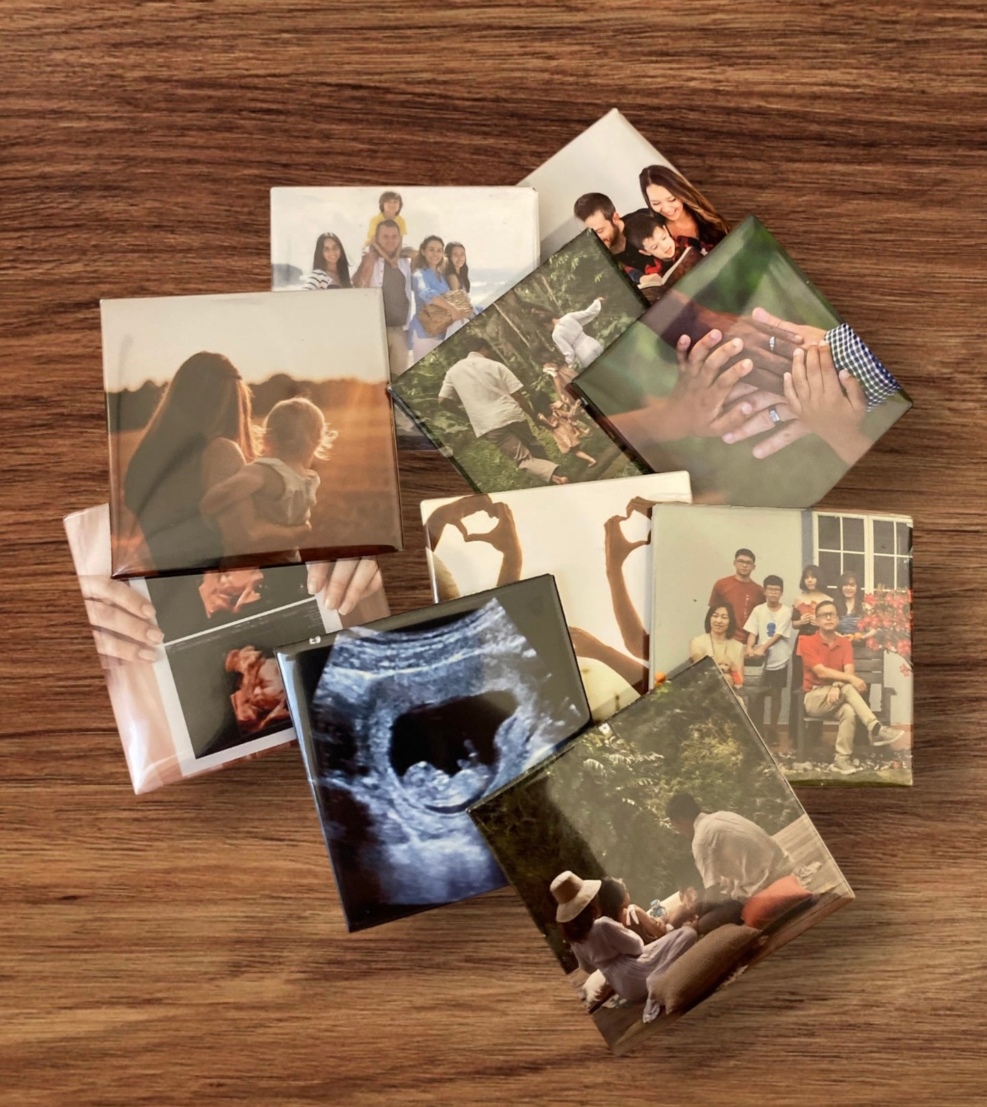 2"x 2" Photo Magnets- 10+