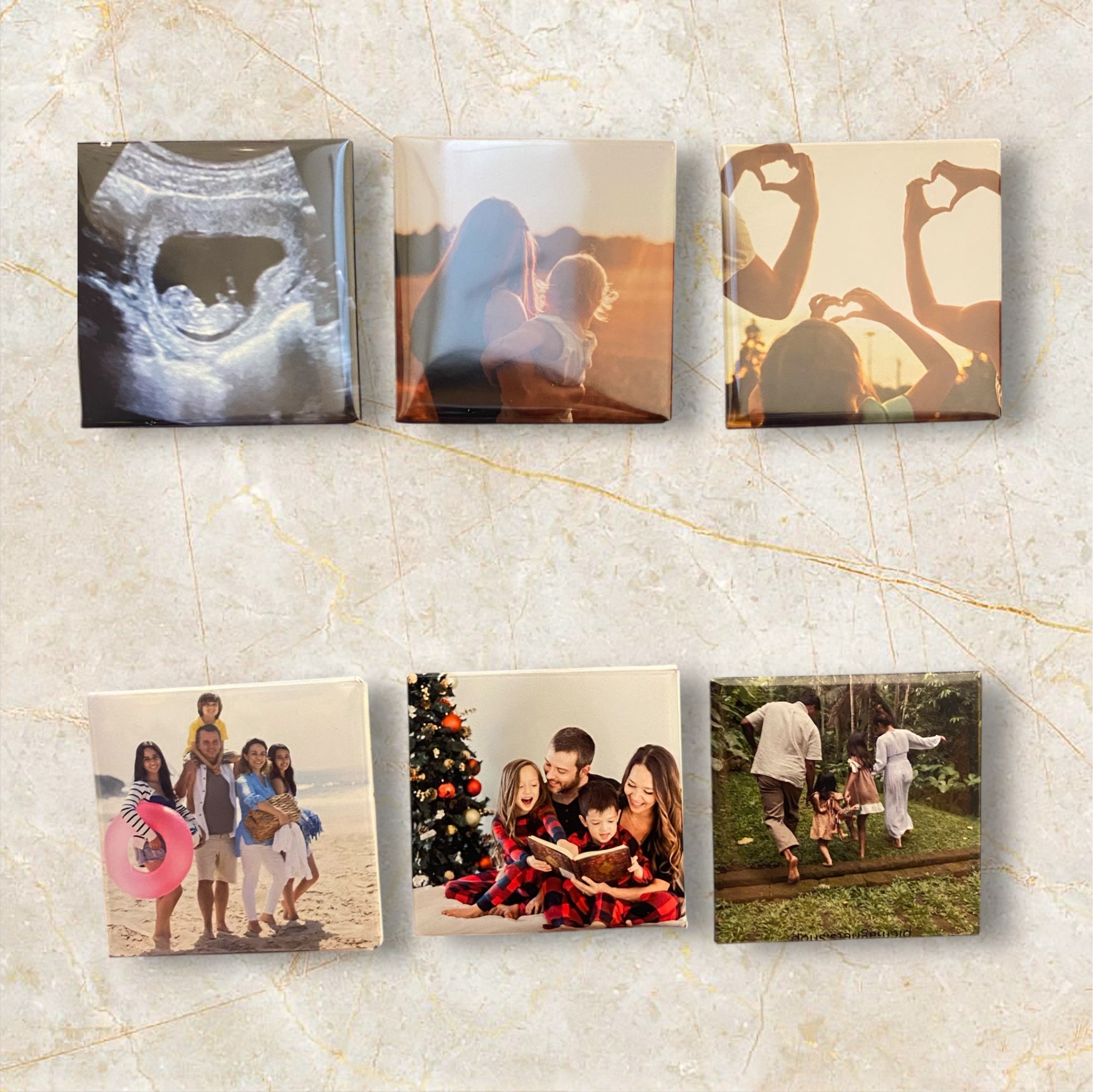 2"x 2" Photo Magnets- 6