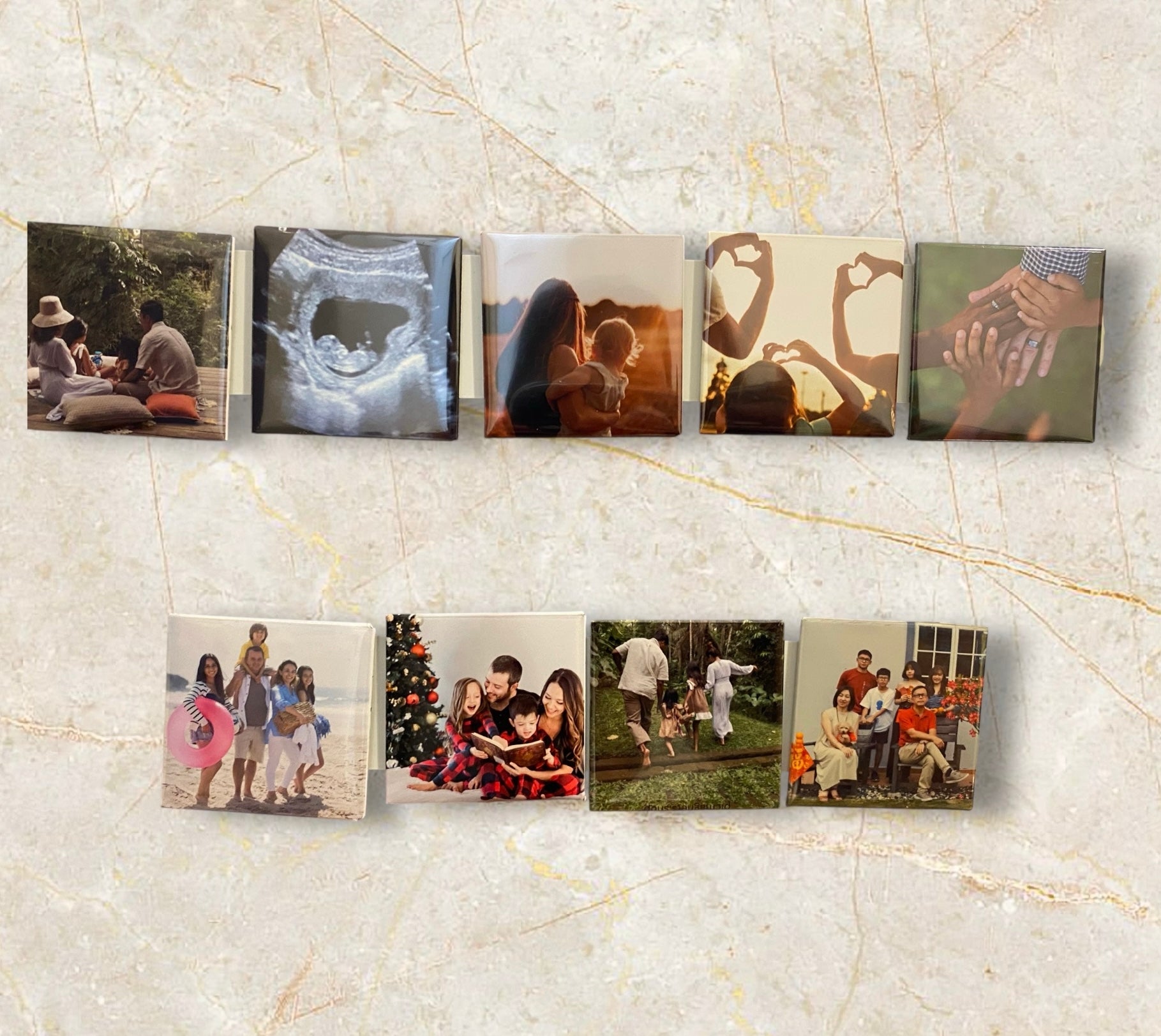 2"x 2" Photo Magnets- 9